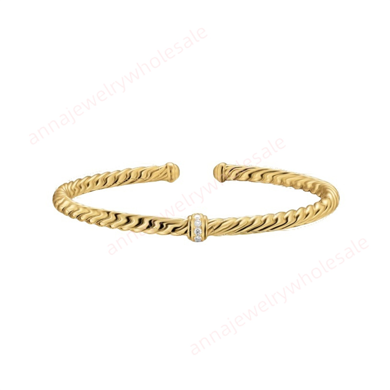 Bracelets de charme bracelet en bracelet à bracelet torsadé pour femmes Chaîne de boîte Cross 3 mm 4 mm 5 mm Style hip-hop 925 Sterling Silver Re