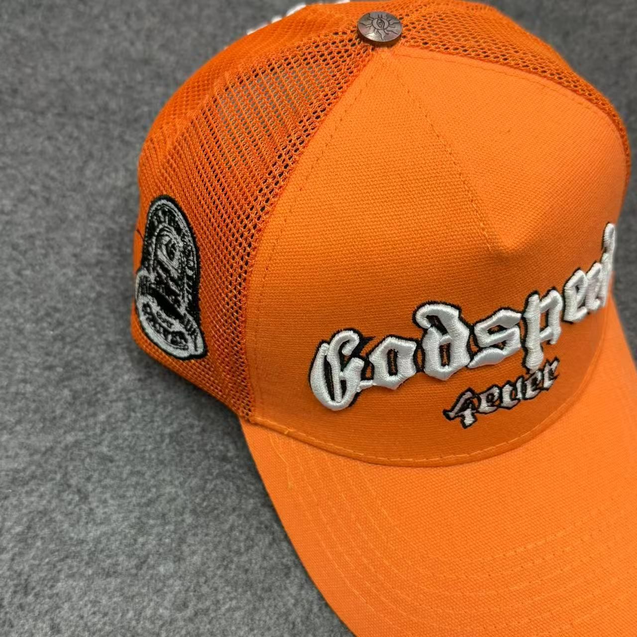 caps designer for men casquette Baseball Caps bucket hats for Mesh Back Hats Embroidered Casual beanie Letter Designer Basketball Caps Men orange Hi
