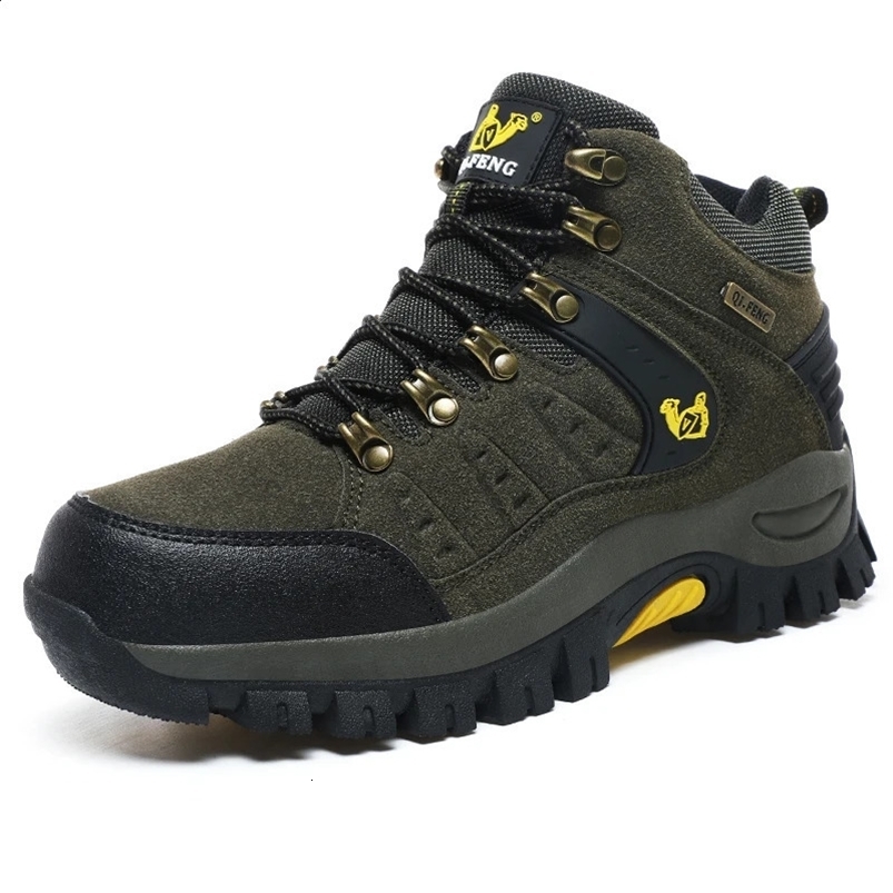 Plus Size Couples Outdoor Mountain Desert Climbing shoes Men Women Ankle Hiking Boots Fashion Classic Trekking Footwear 240912
