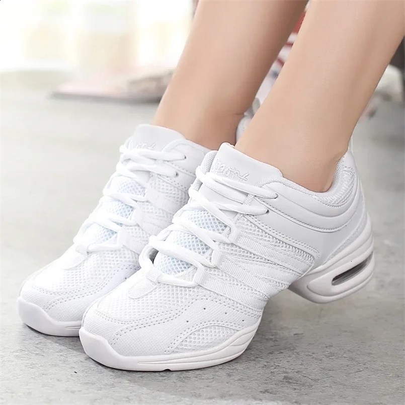 Mesh Cloth Dance Sneakers Jazz Shoes Dancing Modern Footwear Belly Contemporary Gym Dancers Leisure Sports Men Women Child Adult 250122