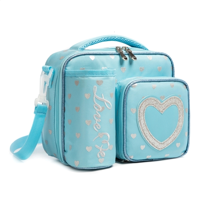 MeetBelify Sac à lunch Bag des enfants Childrens Coloner Sac garçons et filles Sac à lunch pour enfants isolés Sac à lunch à l'école primaire 240
