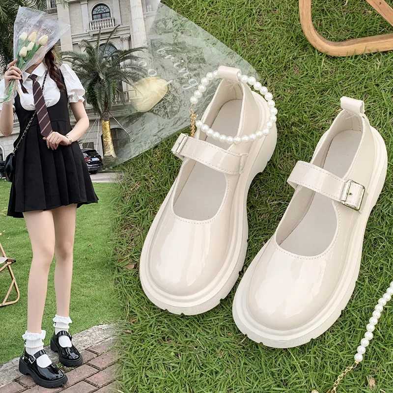 New 2024 Lolita Shoes Japanese Mary Jane Shoes Women Vintage Girls Students JK Uniform Platform Shoes Cosplay High Heels Plus Z250923