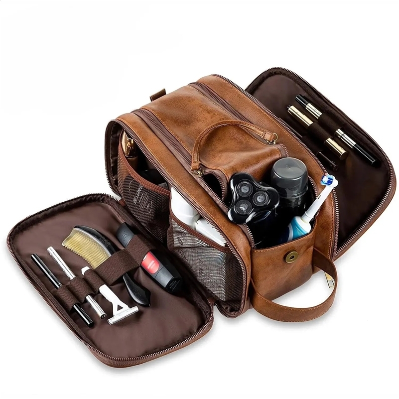 Multi Pockets Toiletry Bag For Women Men Travel Essentials Makeup Bag Waterproof Hanging Bag Cosmetic Makeup Organizer Bag 250110