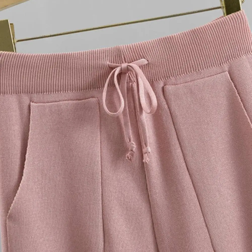 Pantaloni top a doppia fila da donna Set di pantaloni della felpa da donna con stampa a cuore con maniche lunghe per perline per perle per lo sport
