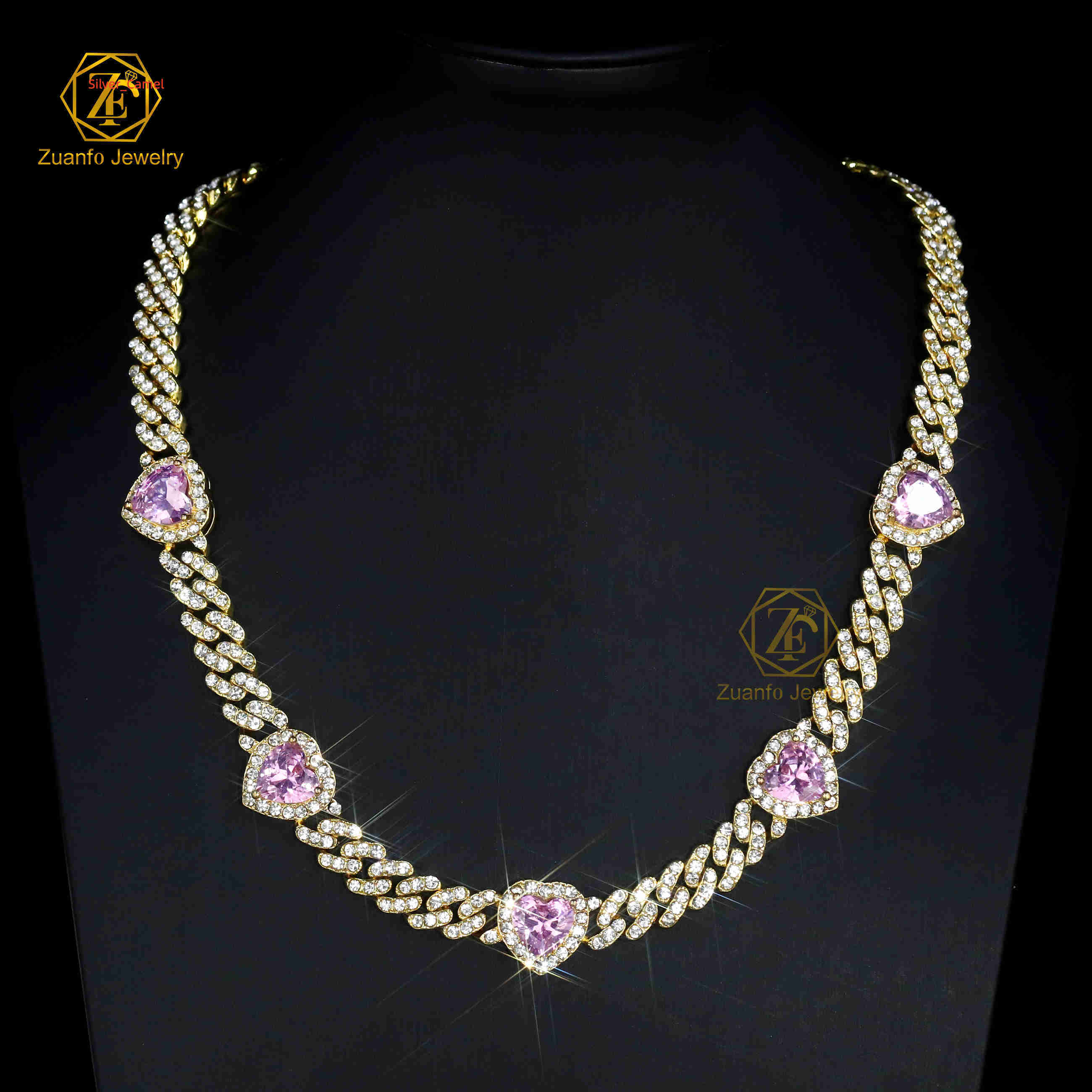 Custom 12MM Gold Miami Link Chain Hip Hop Style Real 10K 14K 925S Solid Gold Miami Cuban Chain Necklace Fine Jewelry