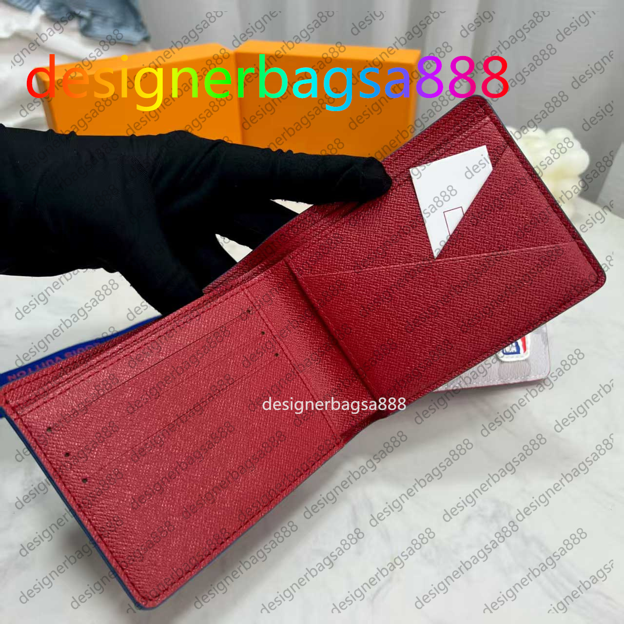 Top Luxury Designer Wallet Luxurys Men Femmes Sacs en cuir LETTRES Classiques de haute qualité Purseurs de carte à carte à plaid de haute qualité