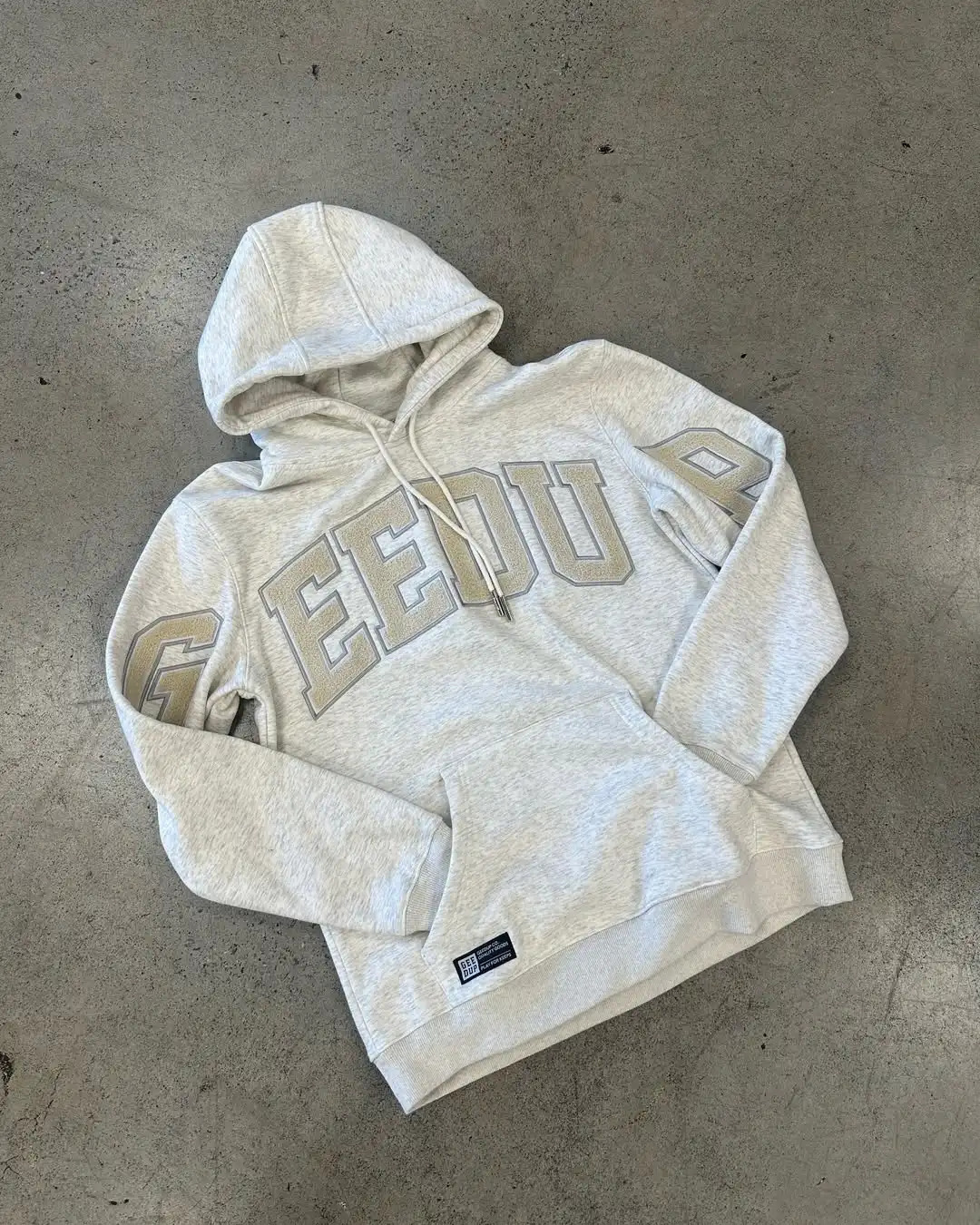 GEEDUP Hoodie Y2K Hip Hop Letter Printing Embroidery Fashion Retro Harajuku Gothic Super Sports Rock Punk Hoodie Casual Wear 250917