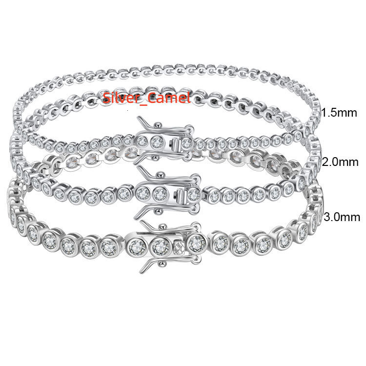 SB143 Rinntin Fine Jewelry 925 Sterling Silver Rhodium plaquée Coltre