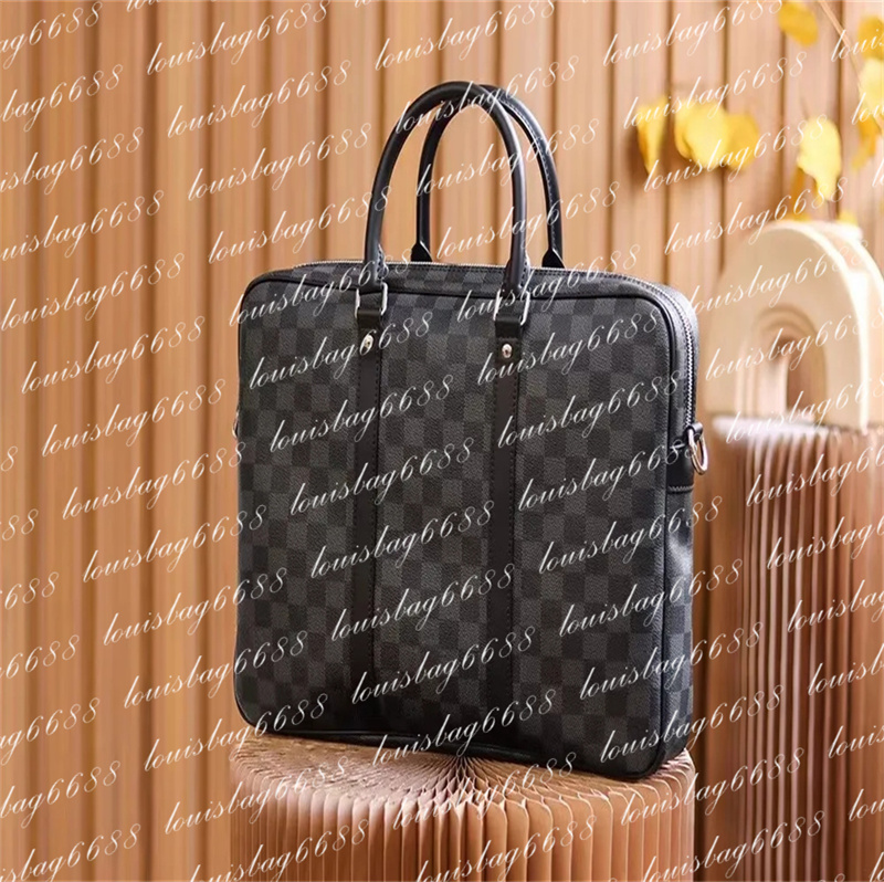 10A Wholesale price Women & Men's briefcase Bags Designer Luxurys Style handbag Classic Hobo Fashion baga Purses wallets Laptop bag briefcase 2