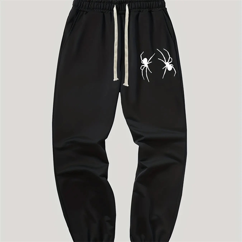 2024 Harajuku Hip Hop Pants Printed Pattern Mens Y2K Gothic Casual Fashion Sports Street Wear Couple Sports Pants Free Delivery 240909bj