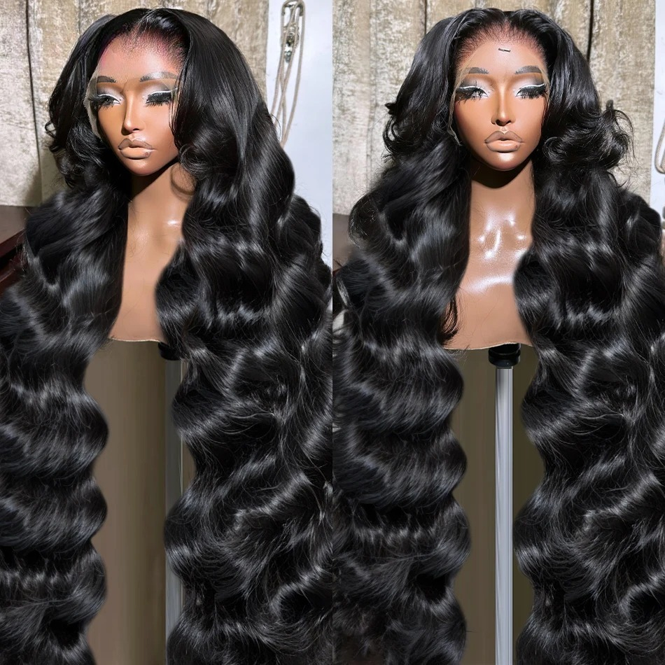 13x4 HD Lace Frontal Wig Body Wig Human Hair Wig 13x6 Black en dentelle Perruques avant pour les femmes noires pré-prouvées de 16 à 36 pouces de
