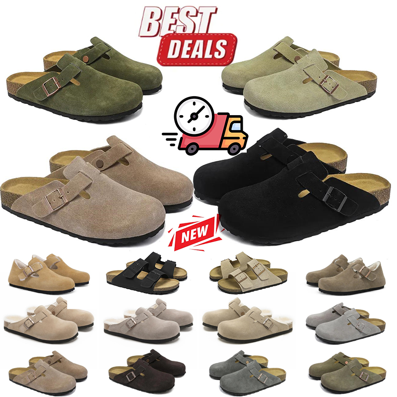 men women designer sandals clogs slippers slides shoes sliders slipper suede leather black white grey flip flops buckle flat sneakers