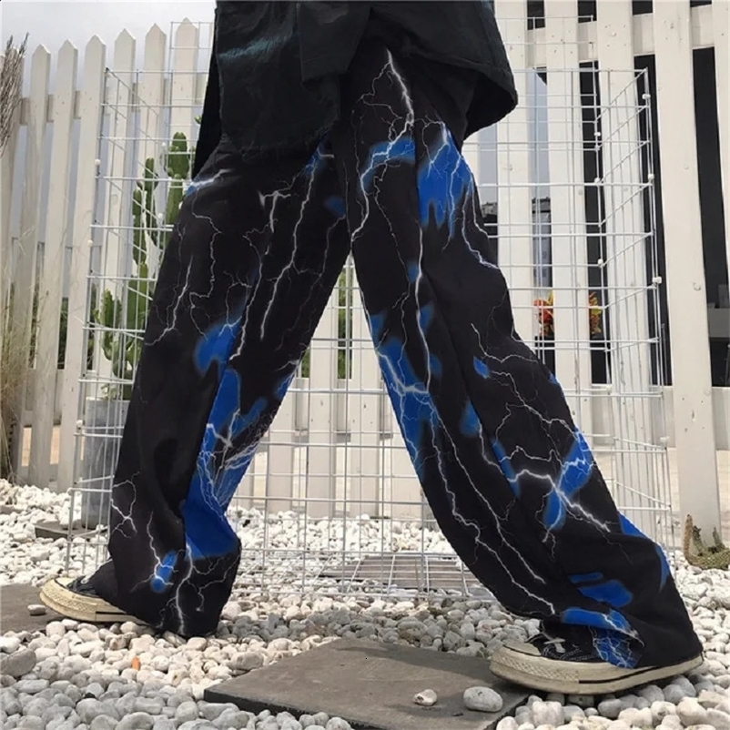 Womens Y2K cargo pants high waisted streetwear hip-hop mens clothing womens casual elastic waist bag sports pants straight pants harajuk240810bj
