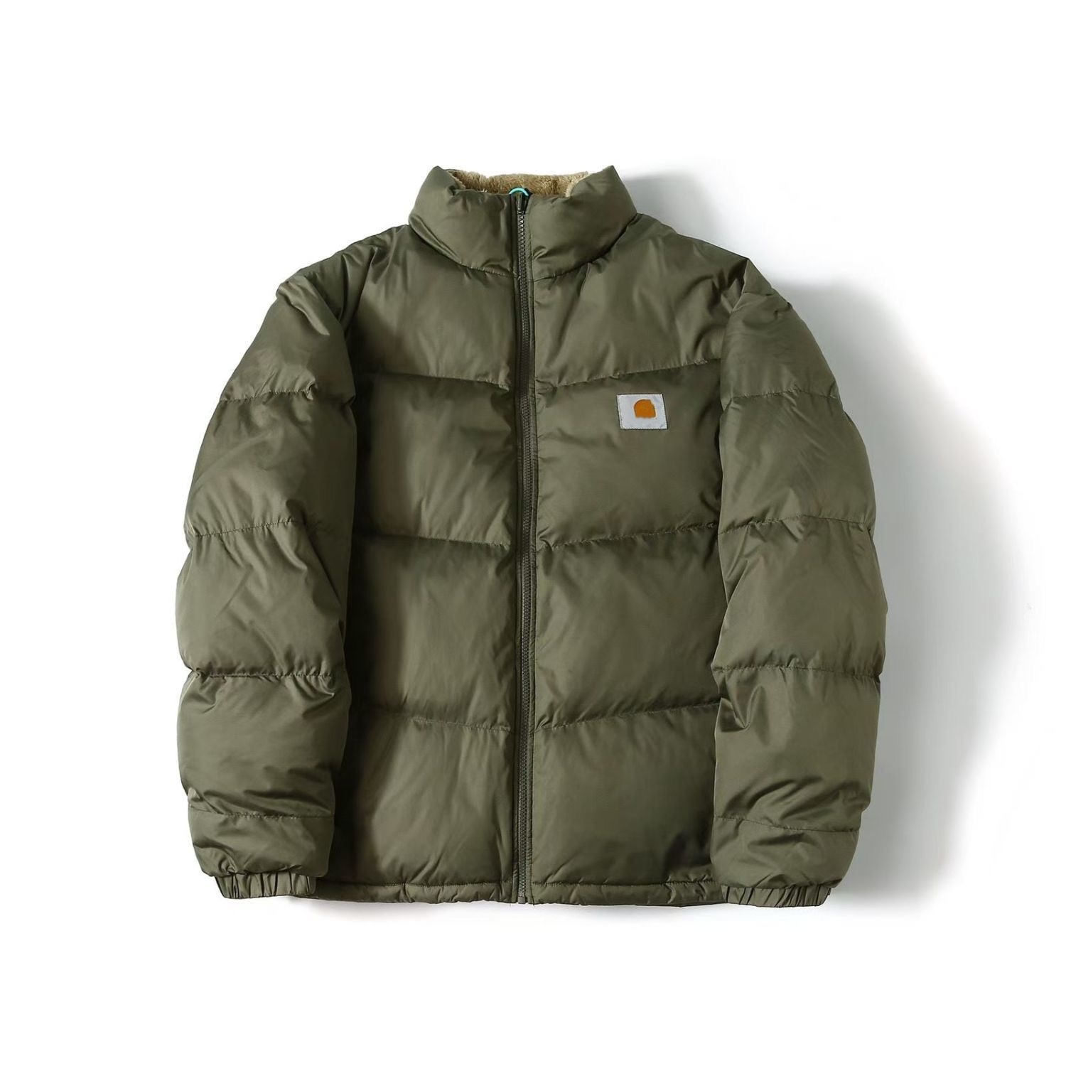 Men's Down & Parkas Designer Double sided warm cotton jacket with added wool and lamb wool