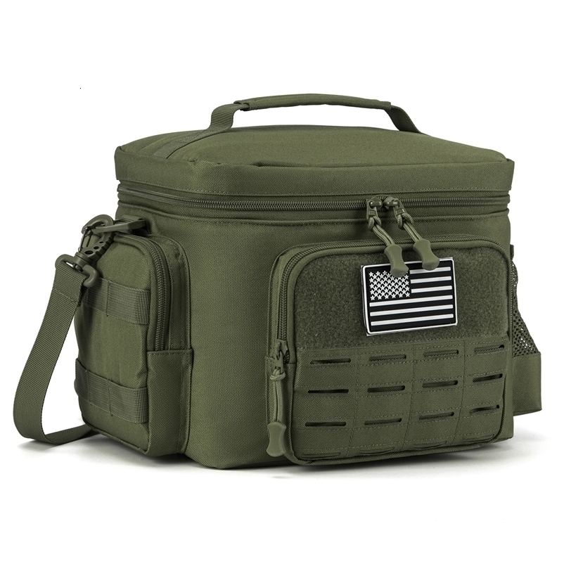 Boîte à lunch tactique pour les hommes sac à lunch pour hommes épreuve de fuite et sac de pique-nique de coffrave durable 240812bj