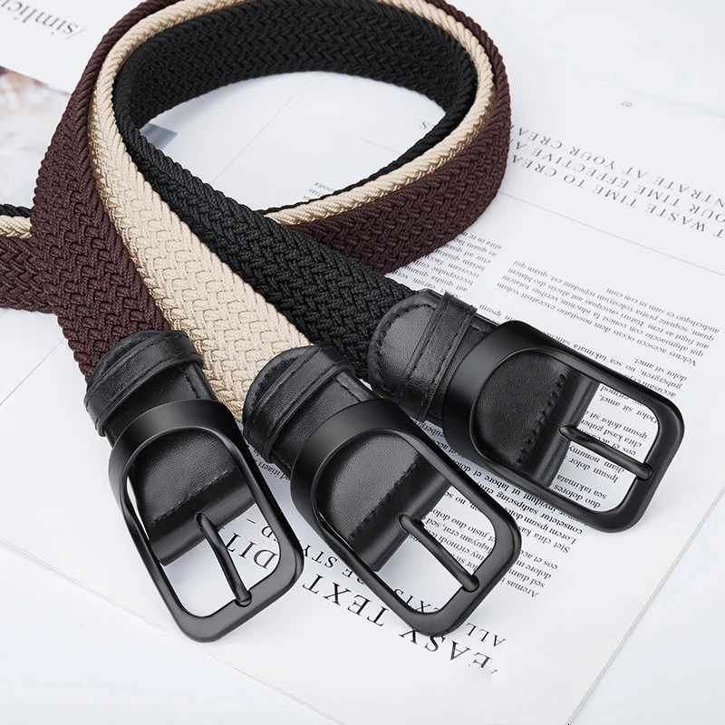 Mens elastic belt Womens elastic belts Fashion Minimst Belt with Jeans Outdoor Sports Pin Buckle Unisex Belt W250923