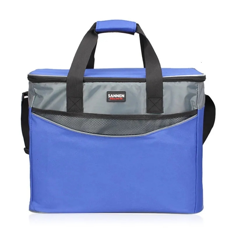 34L Large Oxford Thermal Insulation package Picnic Portable container bags The plant package Food insulated bag Cooler bags 250217bj