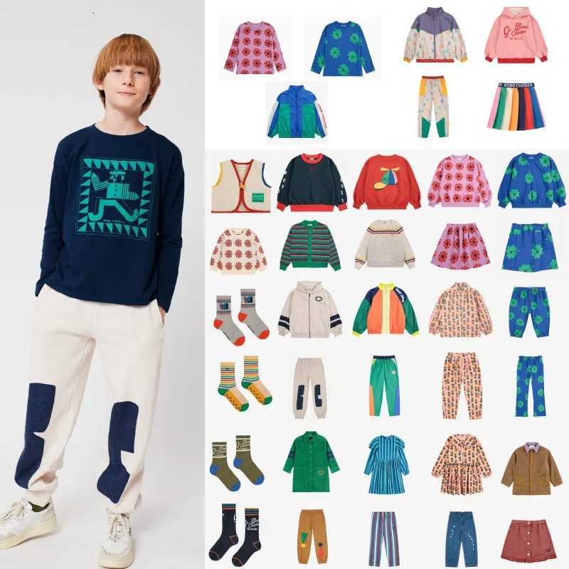 2025 BC autumn and winter new boys and girls sweatshirts sweatpants baby cartoon full print fleece hooded jacket vest set X250923