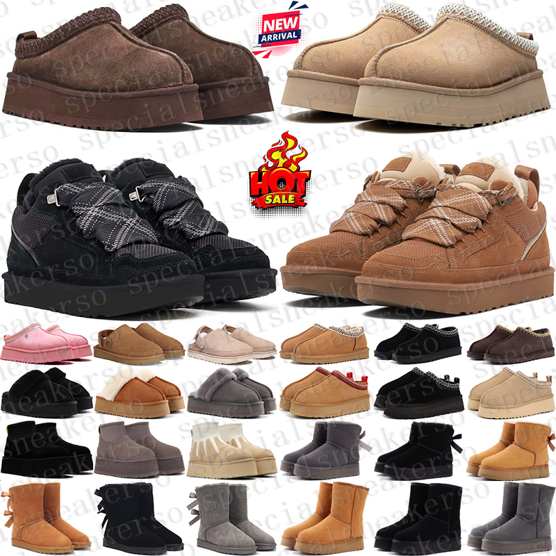 Designer uggssneaker uggbootas uggsplatform slippers boots sandals slides australia Lowmel tasman black tazz clogs heels sliders shoes for mens wome