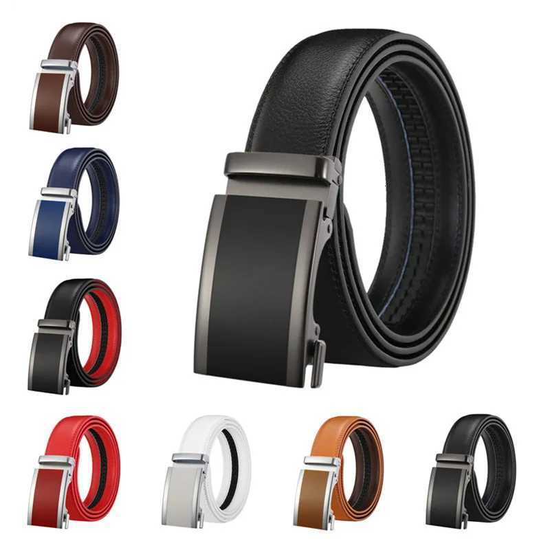 Belts Famous Brand Belt Mens Belts Quty Genuine Luxury Busin Genuine Leather Belt For Men Belt Metal Automatic Buckle W250923