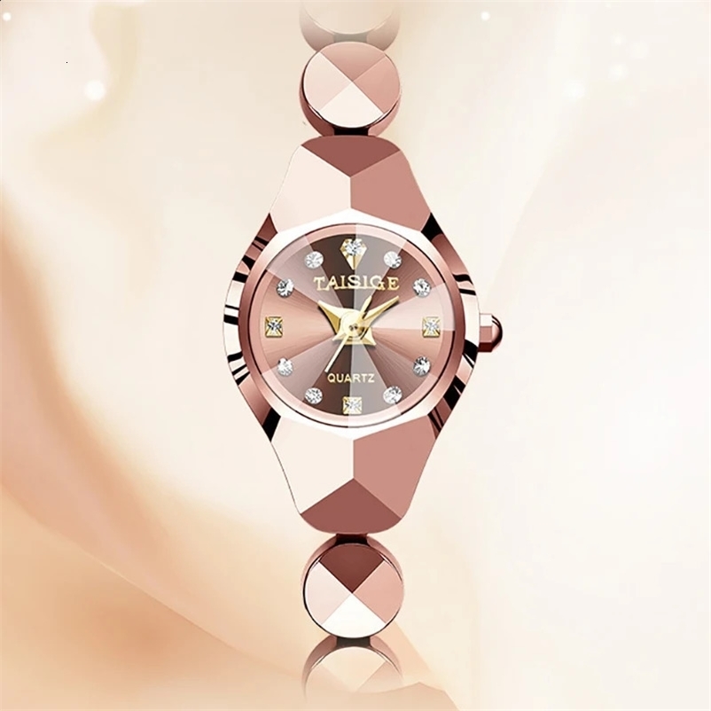 Women's Watches Watch women's tungsten steel fashion classic radar quartz watch waterproof business ultra-thin couple student Bracelet clo