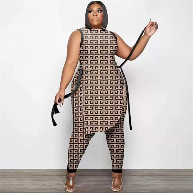 2 Piece Women Set Dashiki African Clothes Spring Summer Fashion Sleeveless Top And Pants Suit Party Lady Matching Sets 240806