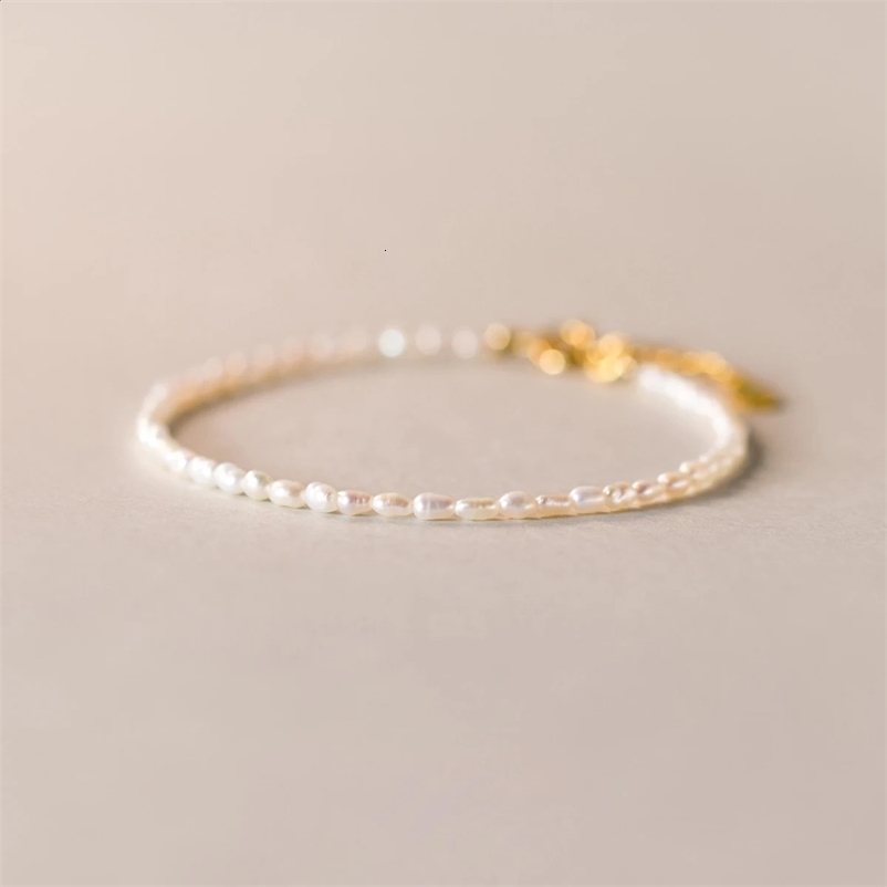 La Monada 153cm Irregular Pearl Bracelets For Women Silver 925 Sterling Jewelry Thin 925 Sterling Silver Womens Bracelet 250121bj
