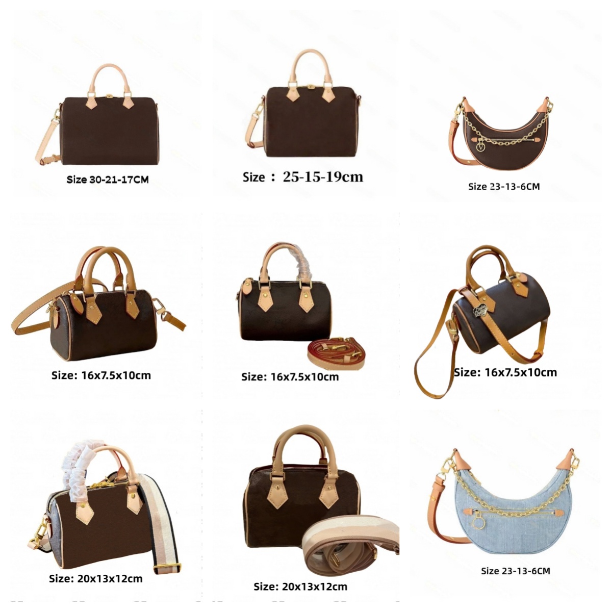 Designer Bag Shoulder Bag handbag Classic Nano and Loop Hobo brown flower Women's handbags crossbody Bags Mini Bag 2025 Hot selling classic sty
