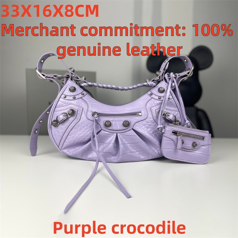 Le Cagole Motorcycle Bag Luxury Designer bags tote Womens mens genuine leather half moon bag fashion crossbody Shoulder Bag Top quality handbags Clu