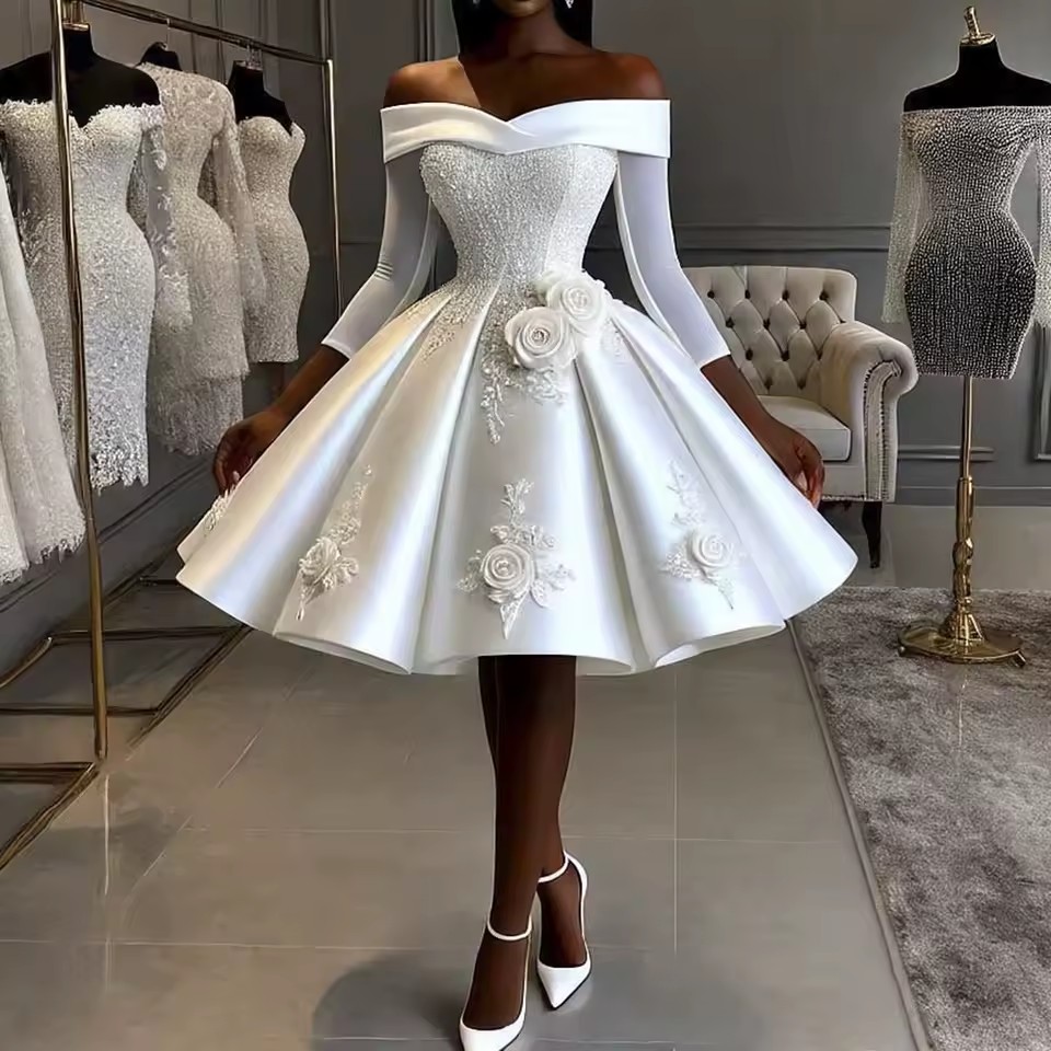 Luxury Satin Lace Ball Gown Wedding Dresses Bridal Gowns Sheer Sweatheart Neck Lace A-line Sequins Plus Size Robe De Mariee Custom Made plus size 01