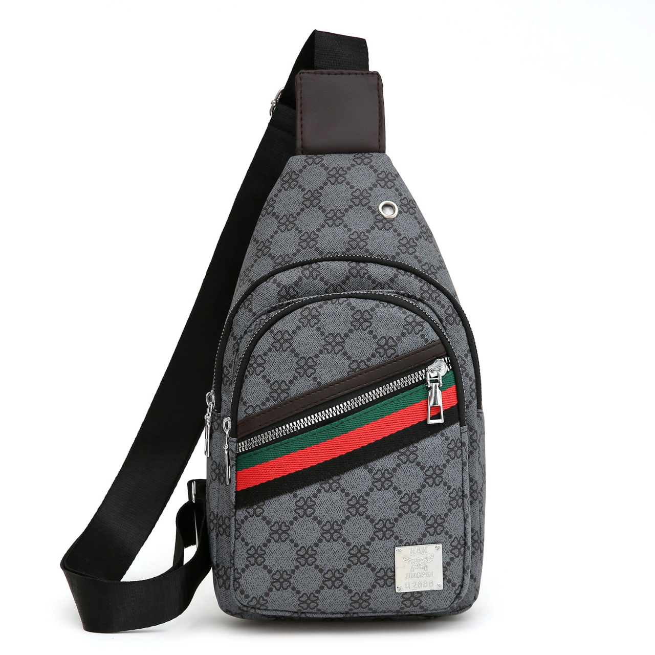 Portafoglio in vita per coppia di moda Borsa a tracolla sul petto da uomo per il tempo libero, larghezza della spalla, zaino piccolo sportivo casual