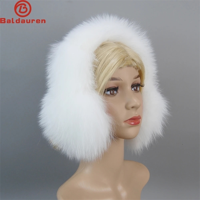 Womens Fashion Russian Winter Genuine Fox Fur Earrings 100% Natural Fox Fur Earrings Girl Fur Earrings Packaging 241021