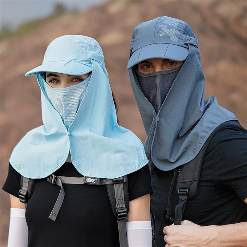 Mens Summer Breathable Outdoor Hiking Fishing Hats for Women Men Sun Hat Quick Drying Waterproof UV Protection Baseball Cap 240603bj