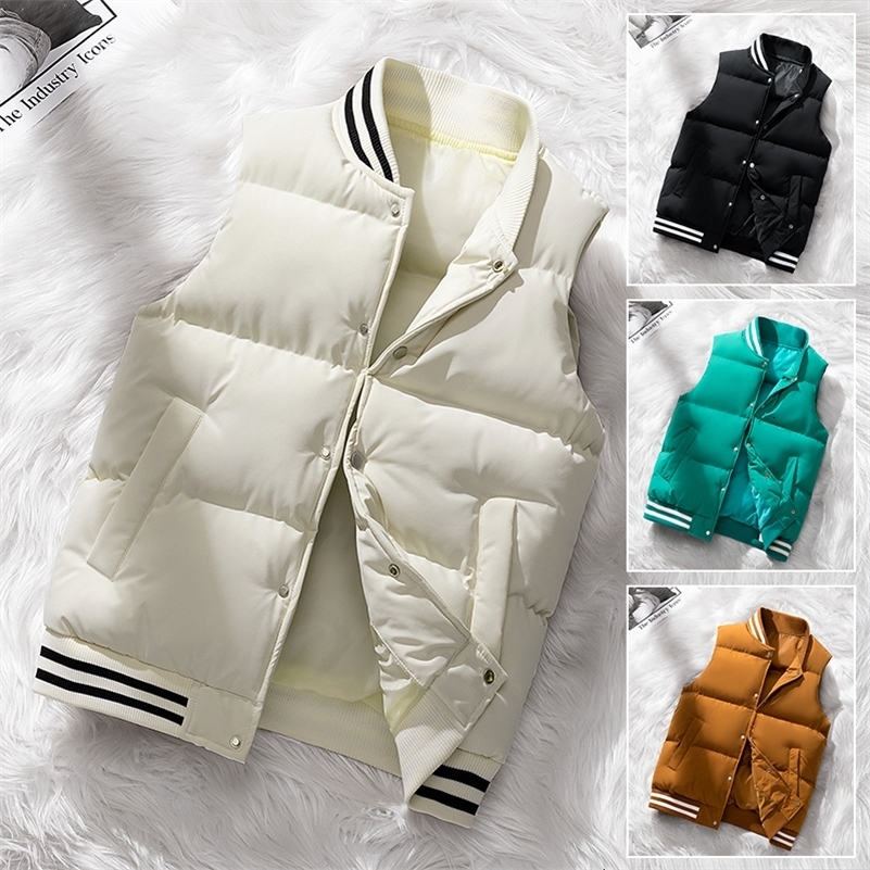 Men's Vests Senior Cotton Jacket Men Autumn Warm Sleeveless Jackets Male Winter Casual Waistcoat Plus Size 8xl Down e 221124