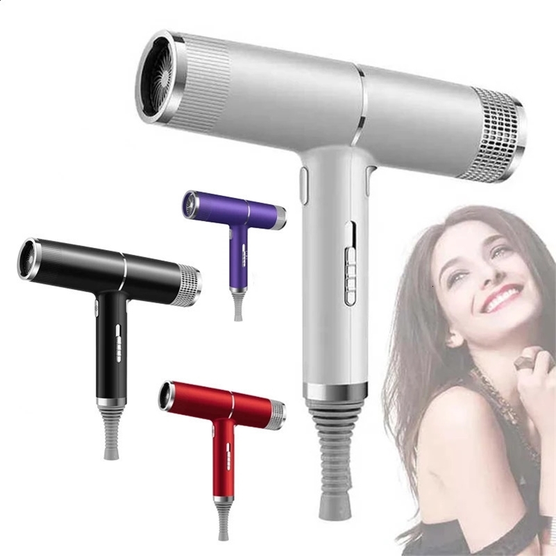 High Speed Hair Dryer Electric Negative Ion Hair Dryer Constant Temperature Care Hair Portable Essential For Home And Travel 250303i