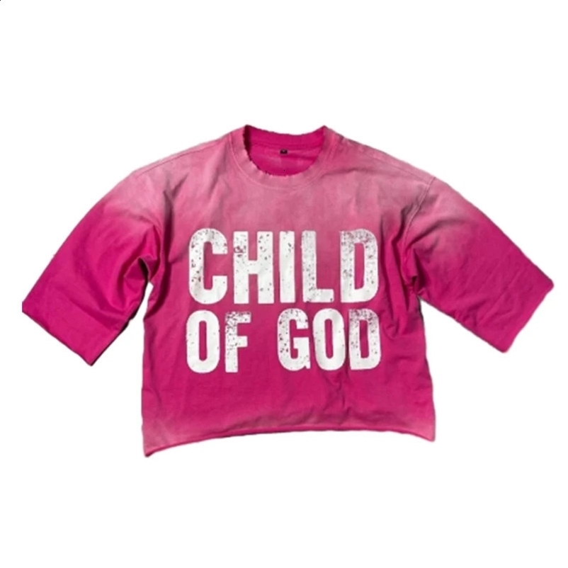 Womens T-shirt red and green Y2k streetwear gothic style Korean pop clothing summer retro crops top Kavayigoth240810bj
