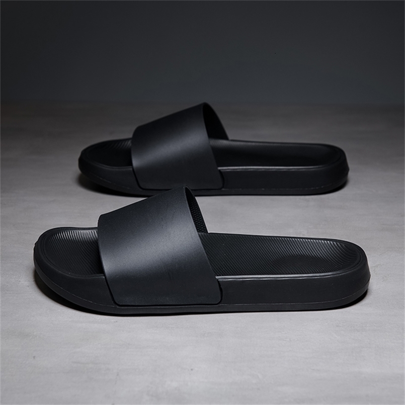 Summer Mens Anti Slip Soft EVA Slippers Men Slides Slippers Black White Lightweight Comfortable Slipper Big Size 47 48 250122