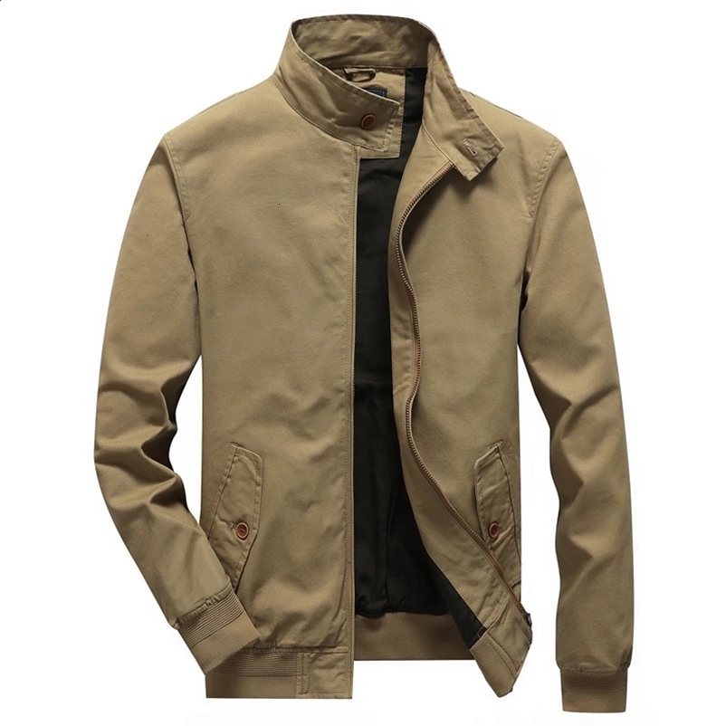 mens thick warm casual mens solid color long sleeved lapel work jacket fashionable work wash pilot jacket240809bj