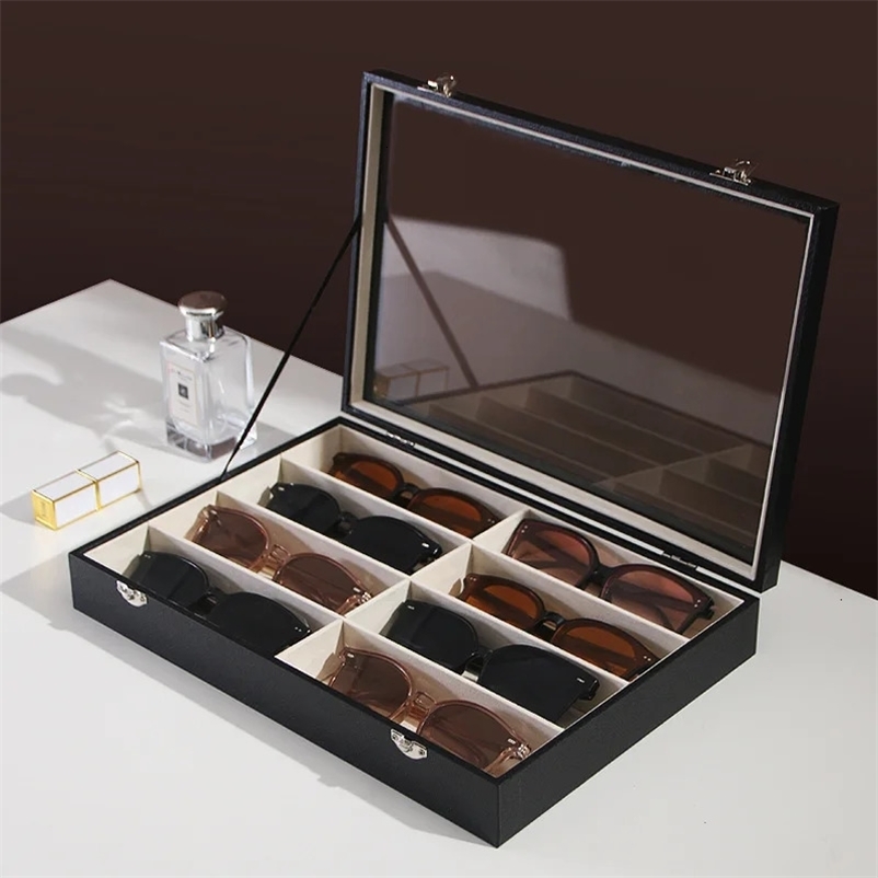 High quality glasses sunglasses storage box highgrade too display wholesale 240106bj