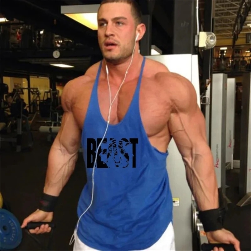 Sleeveless Sweatshirt Mens Singlets Gym T-shirts Suspenders Man Top for Fitness Vests Bodybuilding Shirt Stringer Clothing Vest 241230