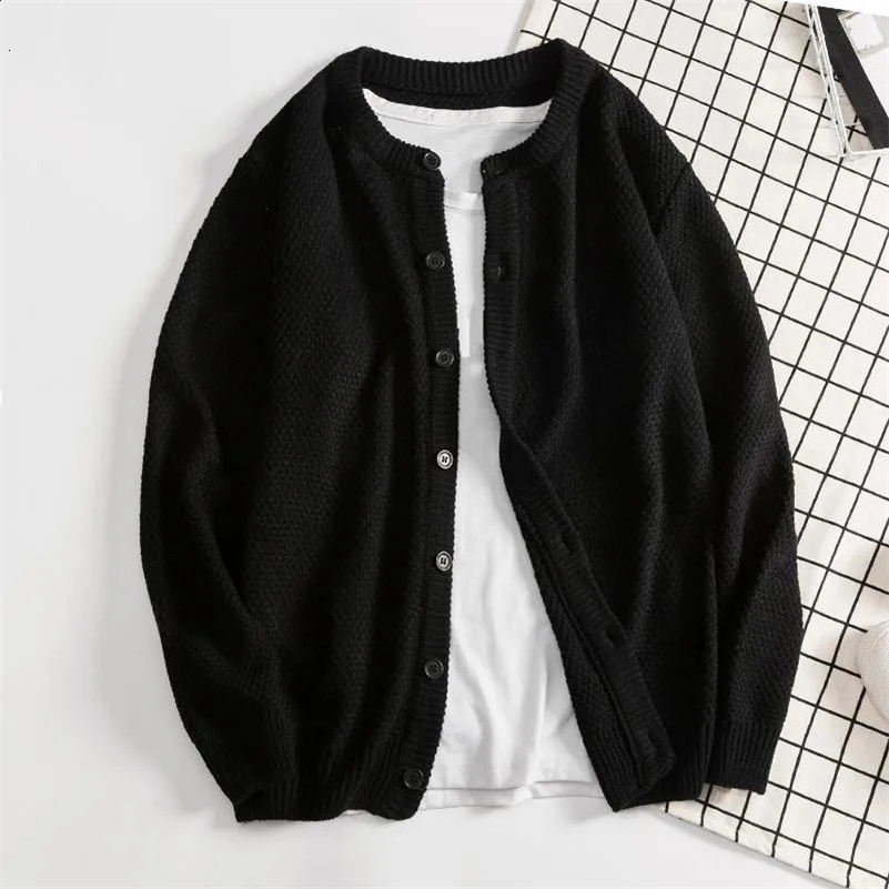 MRMT 2024 Mens Sweater Jackets Knitted Cardigan Heavy Overcoat for Male Warm Thick Sweaters Men Sweater Man Clothing 250206