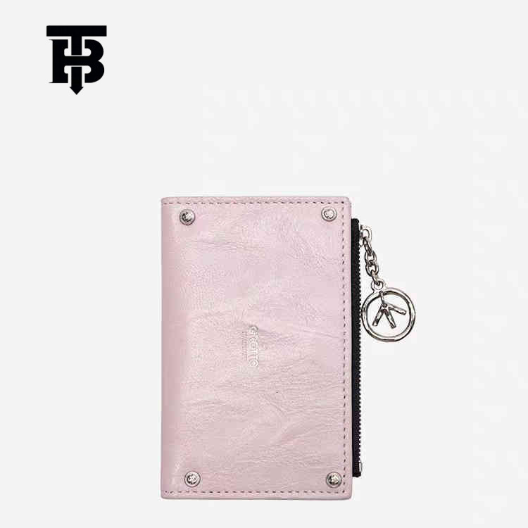 TB BHULAMTE Free Shipping New Designer Bag 2025 Pure Vegetable Tanning Sheepskin Pickup Stand Wallet Luxury Style Male And Female Couple Gift