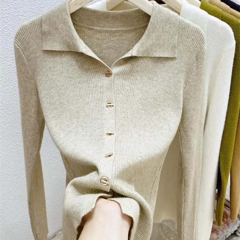 AOSSVIAO Women Cardigans Autumn Winter Single Breasted Knitted Sweater Spring Fashion Short Knitwear Solid Cardigan Jumpers 250520