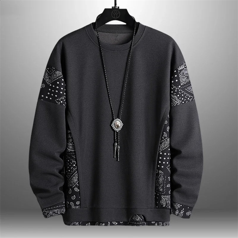 2024 Mens Fashion Casual Hoodie Mens Sportswear Pulling Patch Work Autumn Hoodie Sportswear Large Mens Hip Hop Hoodie 240826bj