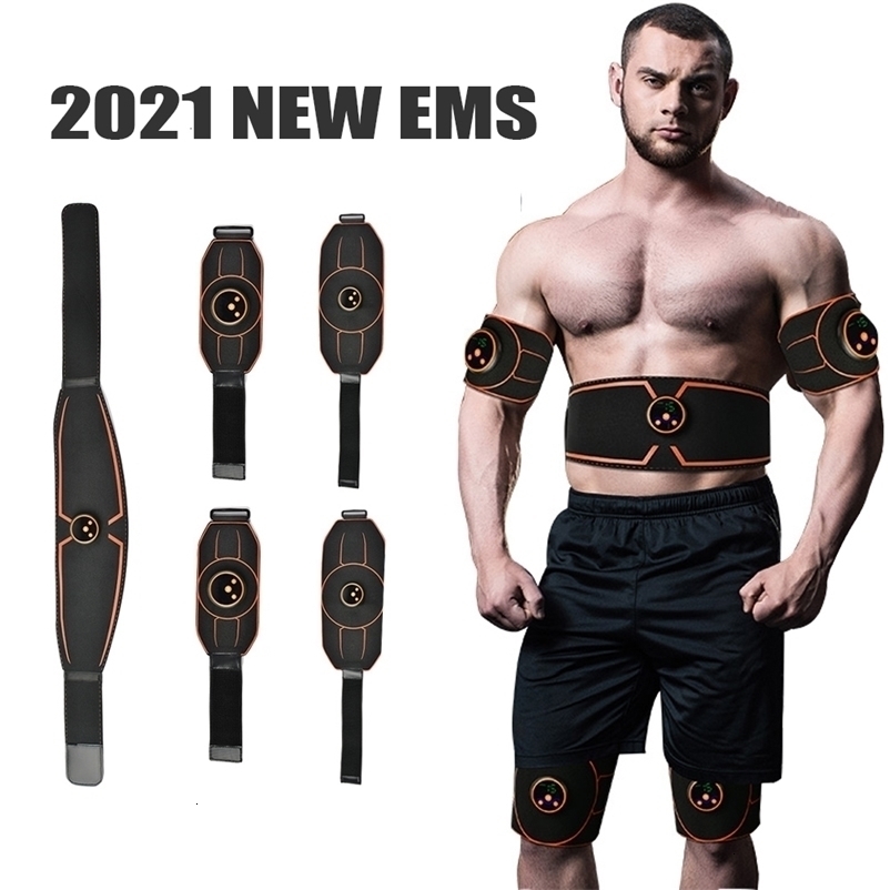 Core Abdominal Trainers Abdominal Muscle Stimulator Waist Belly Arm Leg Calf Muscle Exerciser Body Slimming Vibration Belt Weight Loss Fitness Massa