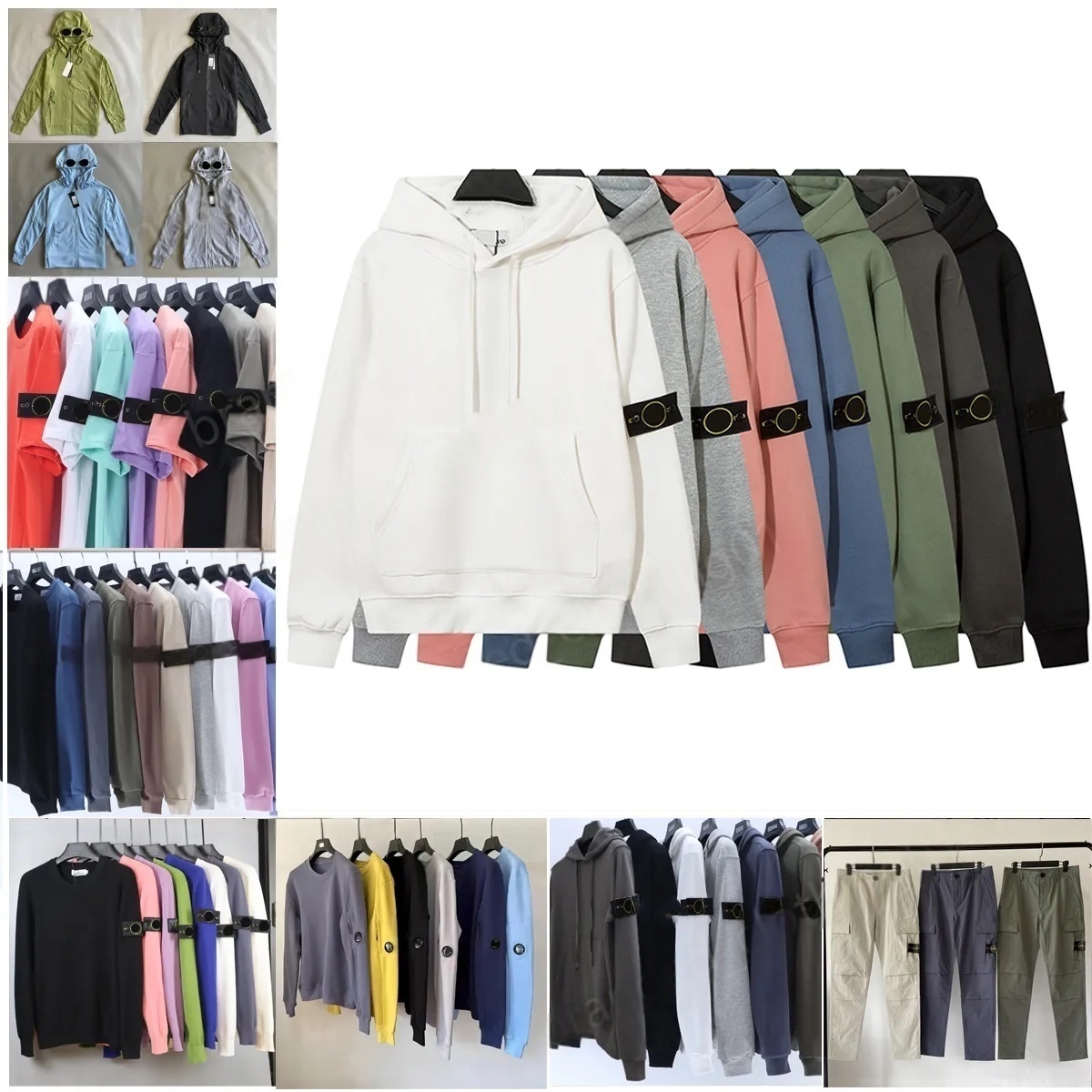 stones jacket islands Mens designer Sweatshirt brand Casual Pullover new Black Hoodie Womens Long Sleeve Sweater jackets Top hoodie High quality
