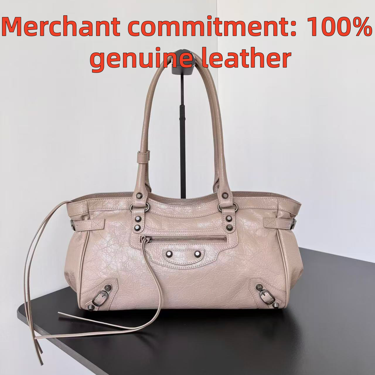Famous brand Designer bag LE CITY Horizontal Motorcycle bag Luxury handbag genuine leather tote bag Top quality suede bag Womens crossbody Shoulder