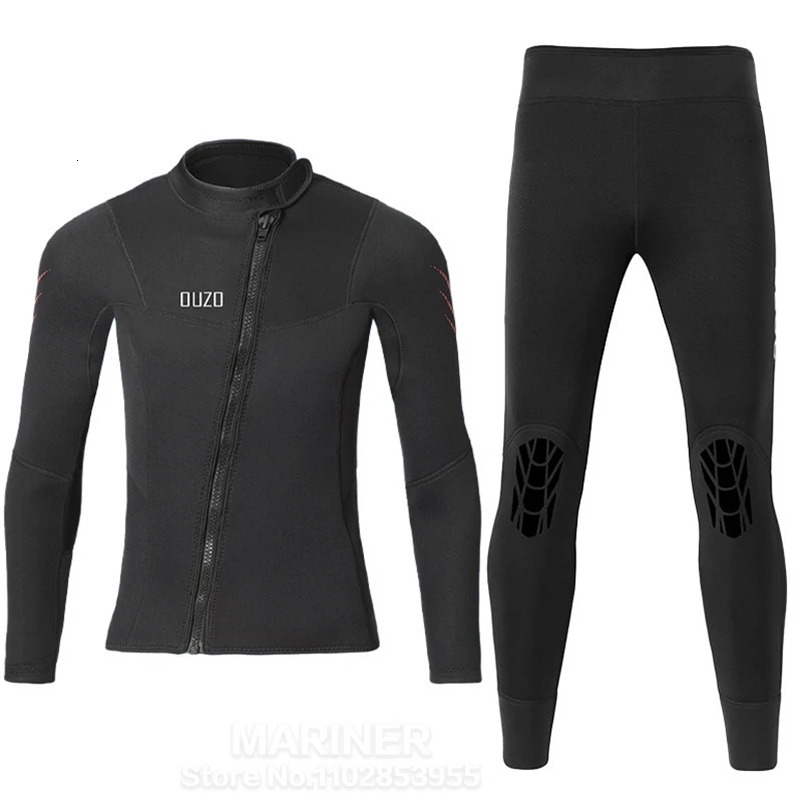 m high-quality chloroprene rubber mens surfing suit womens swimsuit inflatable diving suit jacket and pants split diving suit 240429bj