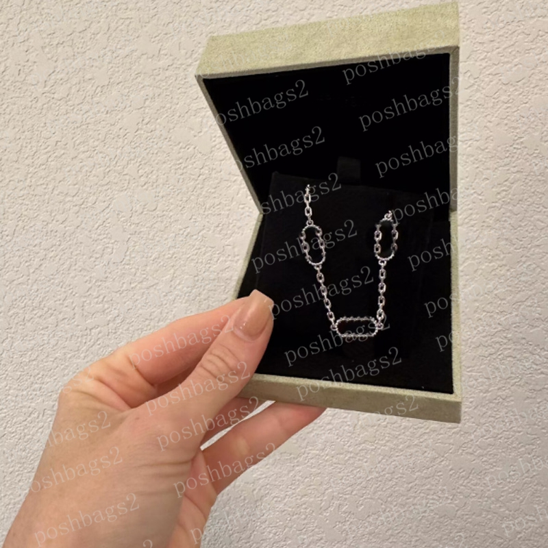 Fashion Silver Bracelet for Women's Sold with box Packaging Black color stone