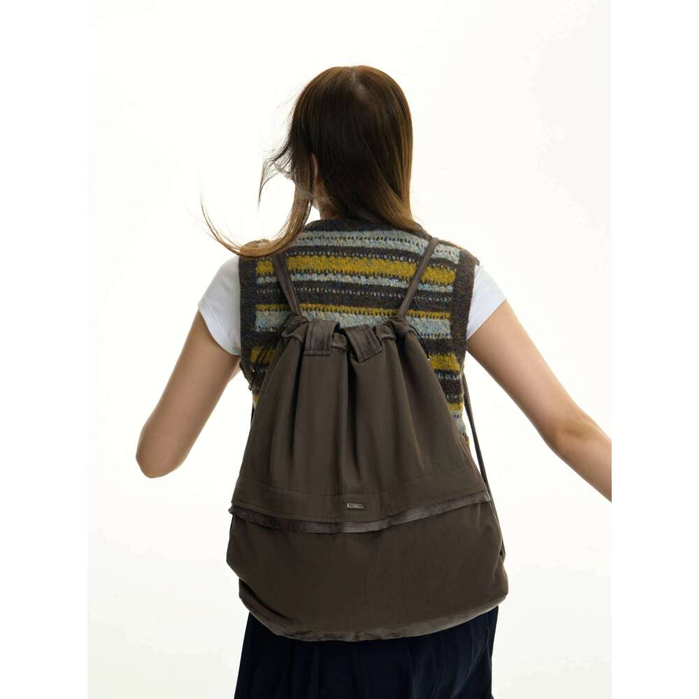 Designer Bags Original Retro Patchwork Large Capacity Canvas Simple Casual Versatile Portable Multifunctional Backpack For Women Tide Luxury Bag